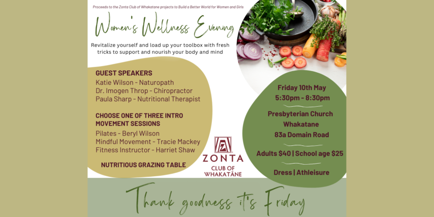 Zonta Women's Wellness Evening