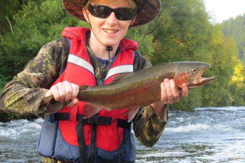 Kadin and rainbow trout
