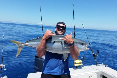 Happy with Kingfish catch