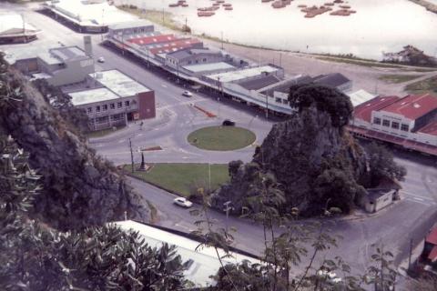 Old photo of Pohaturoa from hill