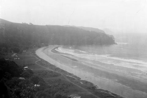 Historic Photo of Ohope Beach
