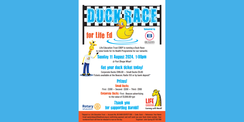 Duck Race Fundraiser