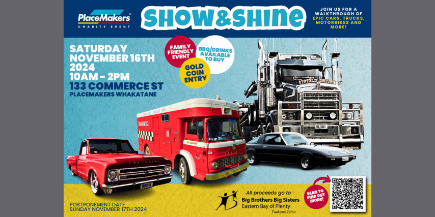 PlaceMakers Show and Shine Fundraiser