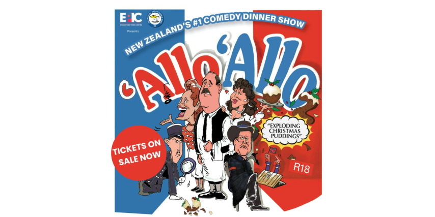 EPIC 'Allo 'Allo Whakatane 2024 - Le Dinner Show