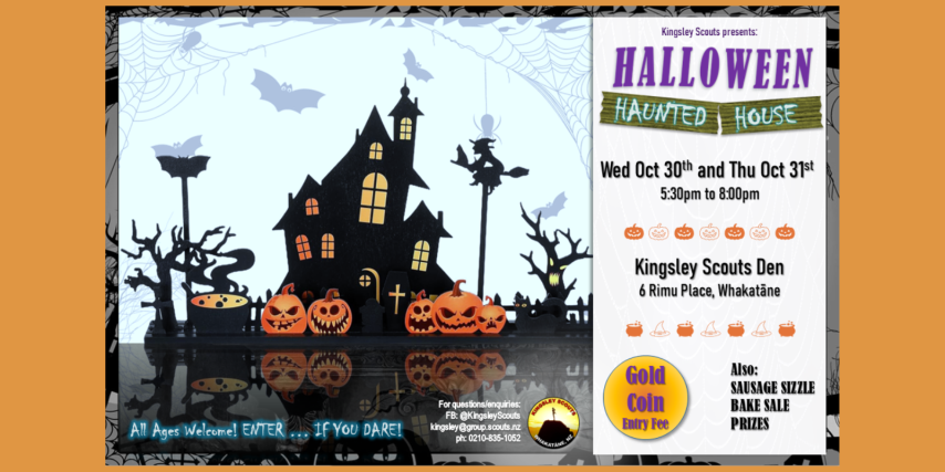 Kingsley Scouts - Halloween Haunted House 2024