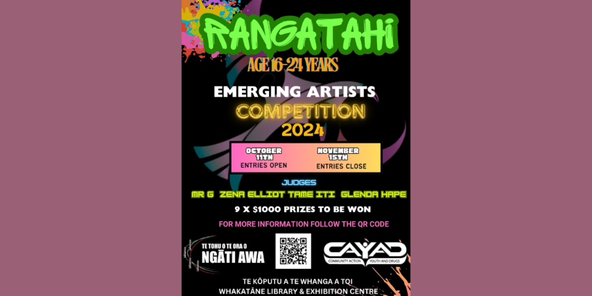 Rangatahi Emerging Artists Competition