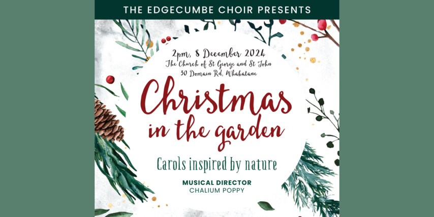 The Edgecumbe Choir presents Christmas in the Garden