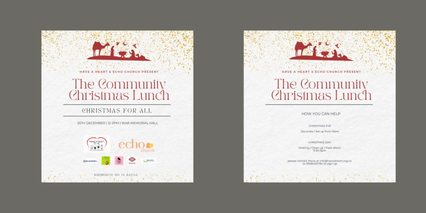 The Whakatāne Community Christmas Lunch