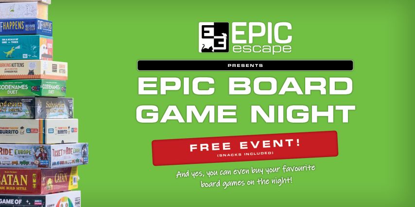 Epic Board Game Night 
