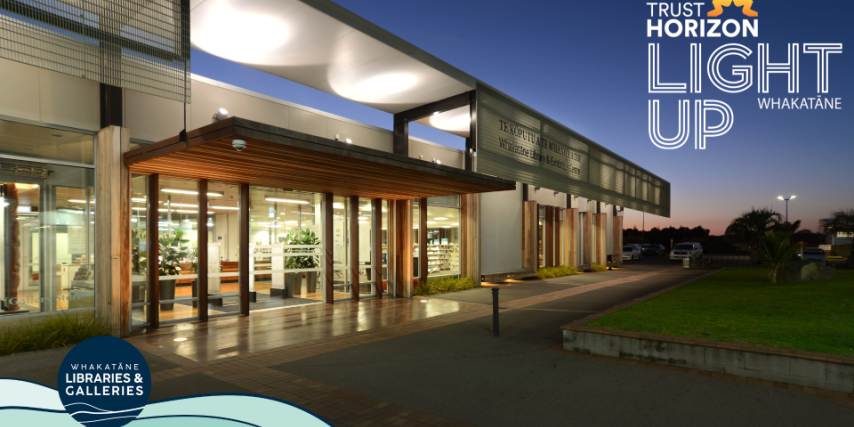Te Kōputu After Dark - Light Up Whakatāne
