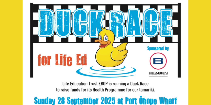 Duck Race for Life Education EBOP