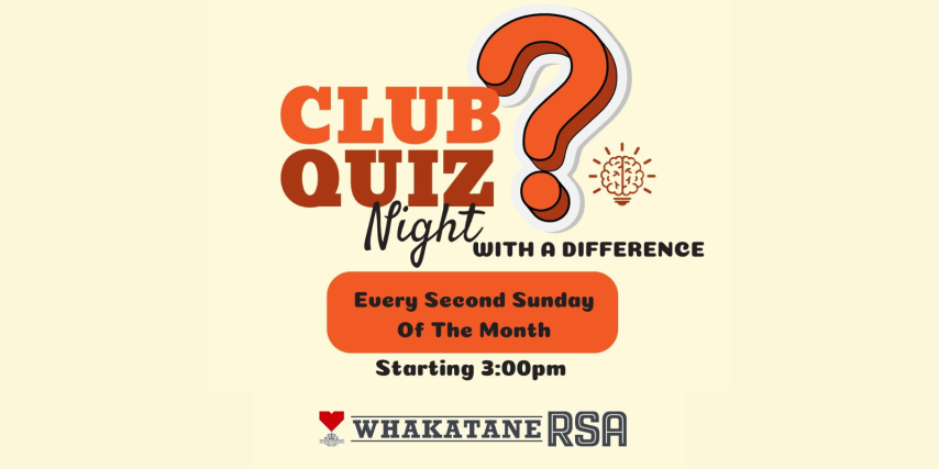Quiz Night - With A Twist @ RSA