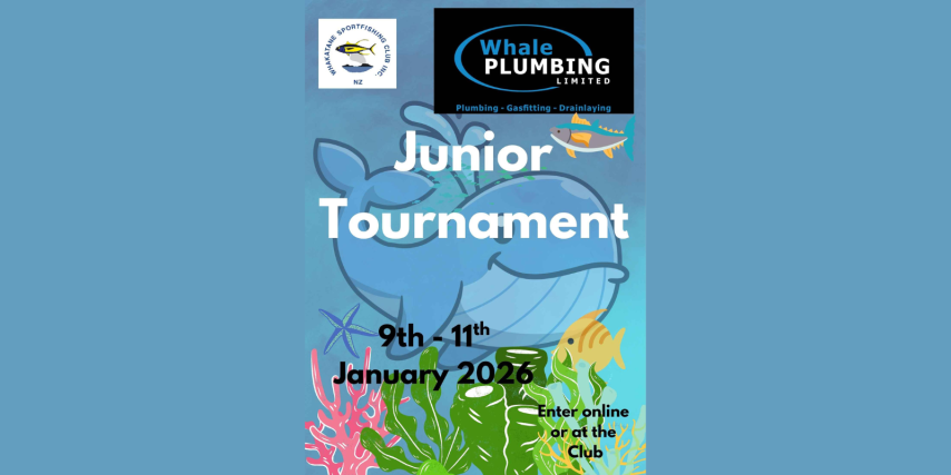 Whale Plumbing Junior Tournament