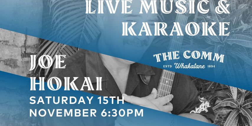 Live Music & Karaoke Night with Joe Hokai!