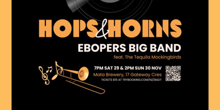 HOPS & HORNS - EBOPERS BIG BAND @ MATA TAPROOM