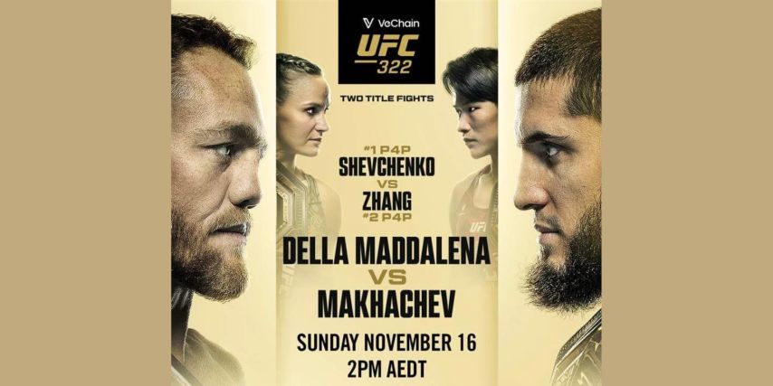 🥊 UFC 322 — LIVE at The Comm! 🥊