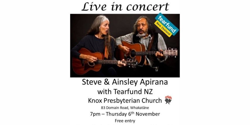 Live in Concert Steve and Ainsley Apriana with Tearfund 
