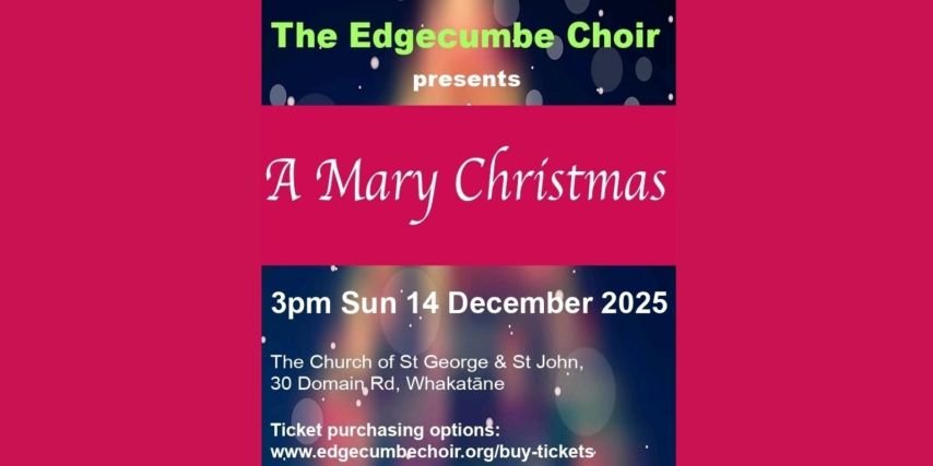 A Mary Christmas,  Edgecumbe Choir concert
