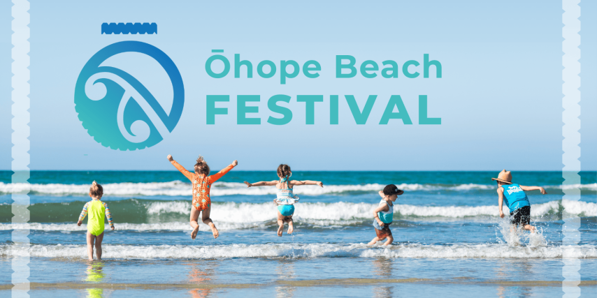 ōhope beach festival banner