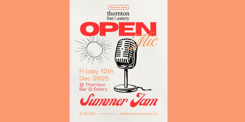 Summer Jam Open Mic