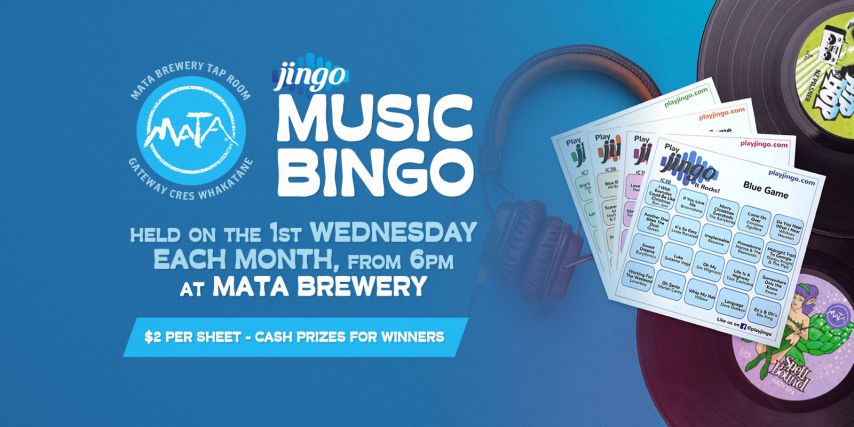 Music Bingo (Jingo) at the Mata Taproom 