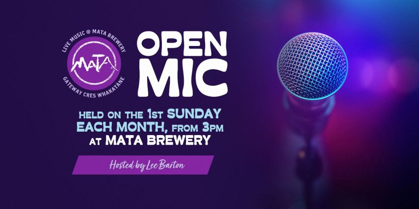 Open Mic Sunday at the Mata Brewery Taproom