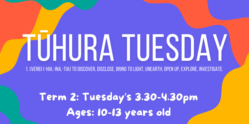 Tuhura Tuesday