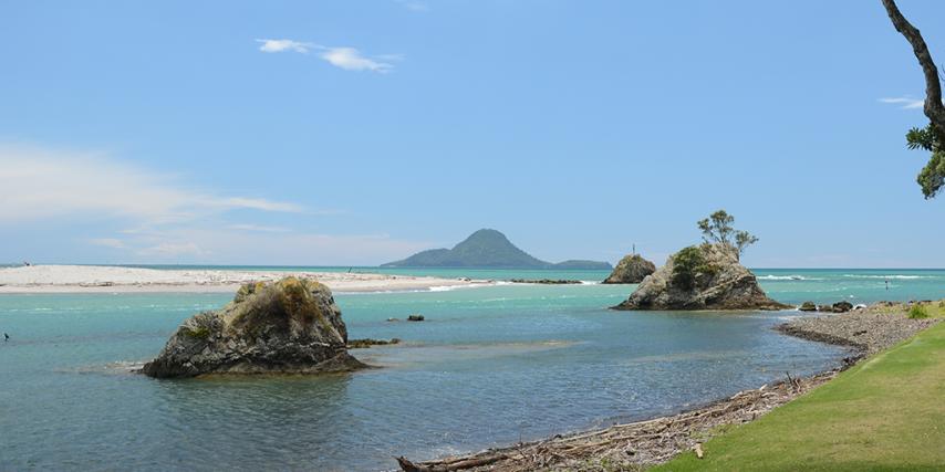 The Heads showing Irakewa Rock