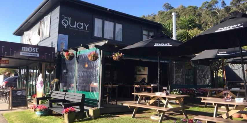 Quay Cafe outside dining area