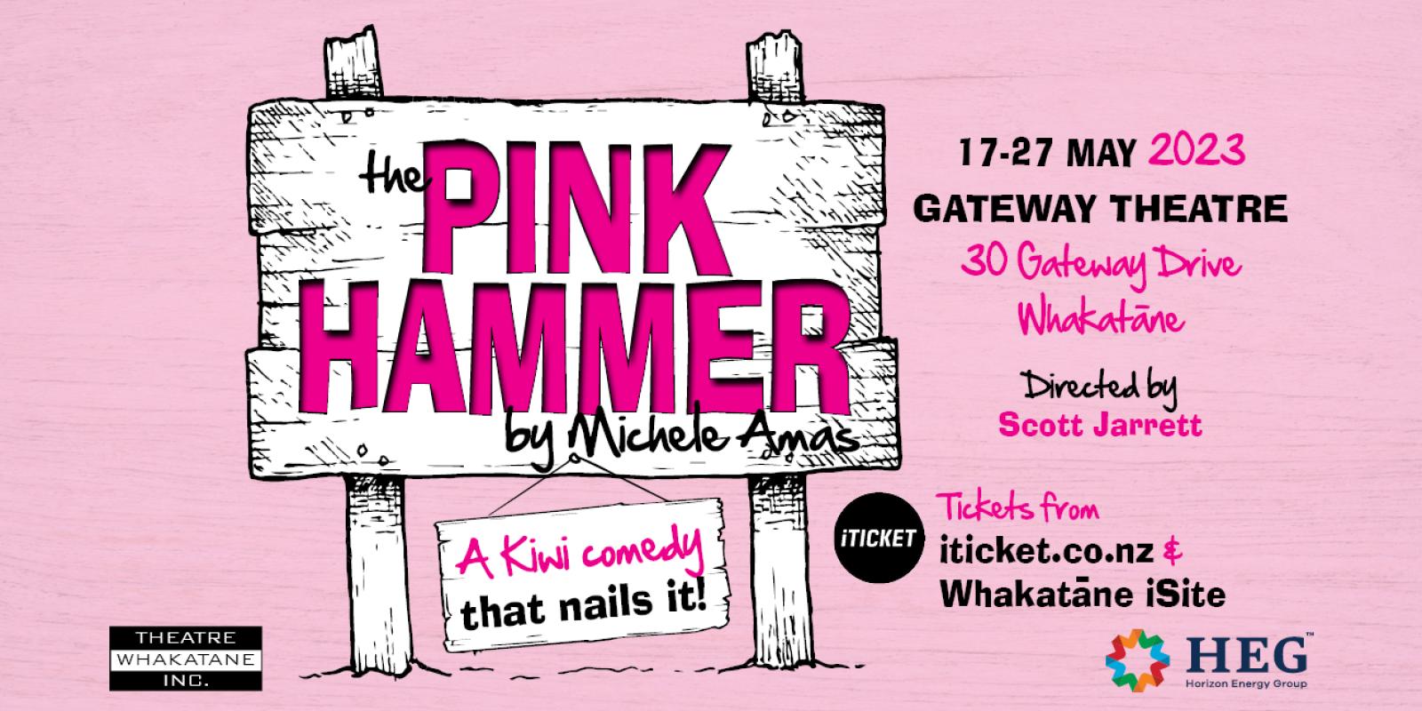Comedy theatre "The Pink Hammer" Whakatāne NZ