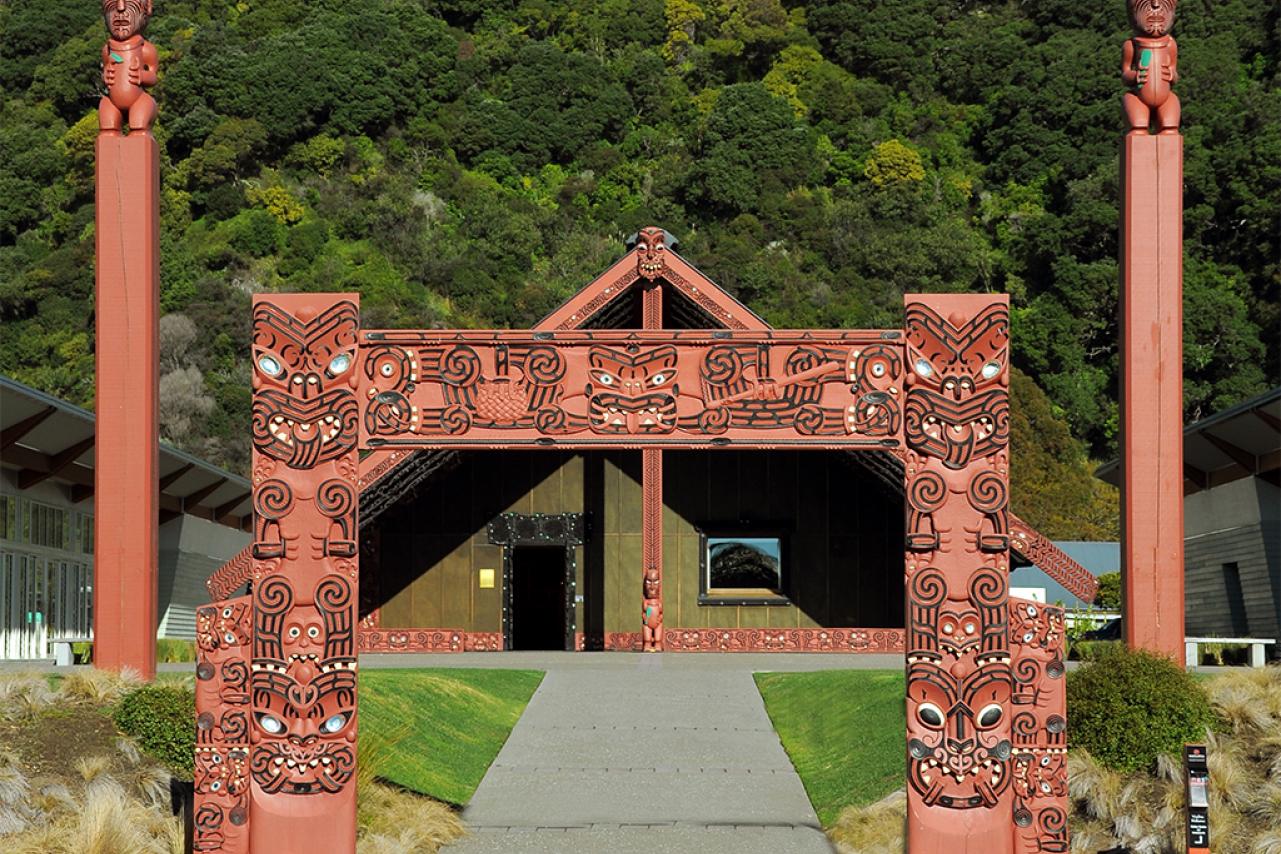 Mataatua Wharenui Carvings