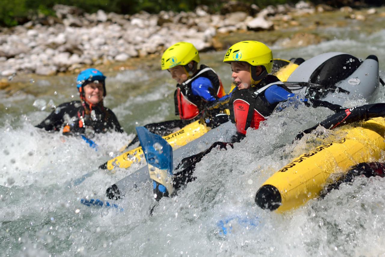 Kids having some RiverBug Fun