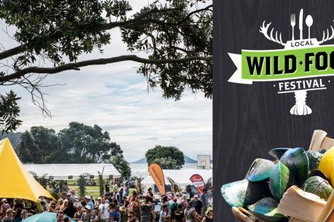 Wild Food Festival banner