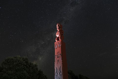 Pou Tois - night sky - Matariki