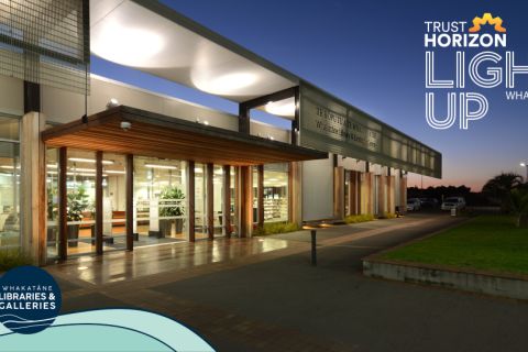 Te Kōputu After Dark - Light Up Whakatāne