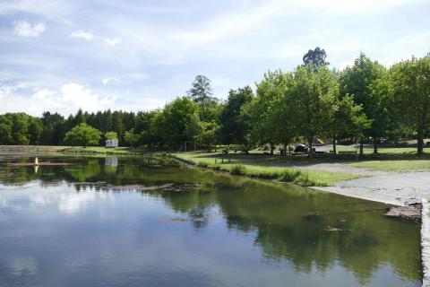 Lake Aniwhenua and playground