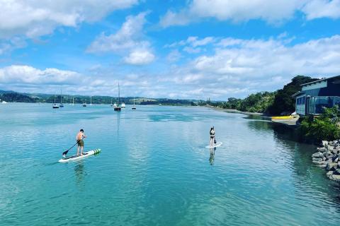 SUP fun at Wharfside