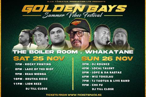 Golden Bay Summer Vibes festival