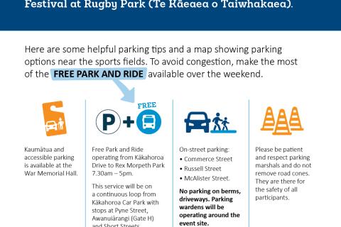 FREE PARK AND RIDE 2024