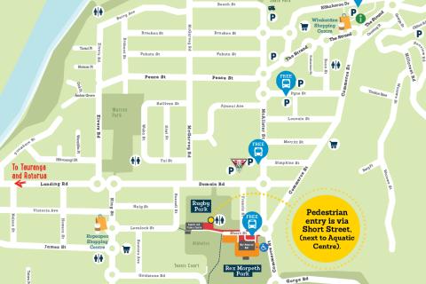 FREE PARK AND RIDE MAP 2024