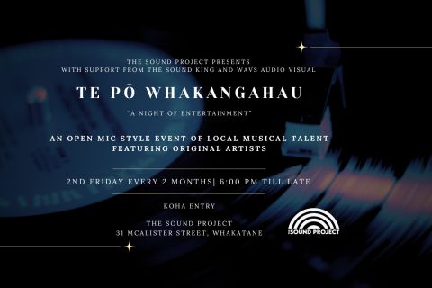 Te Pō Whakangahau - Original Music Open Mic
