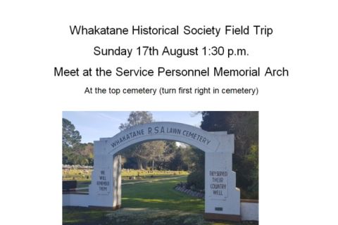 Whakatane Historical Society - Hillcrest Cemetery