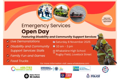Emergency Services Open Day Featuring Disability and Community Support Services 