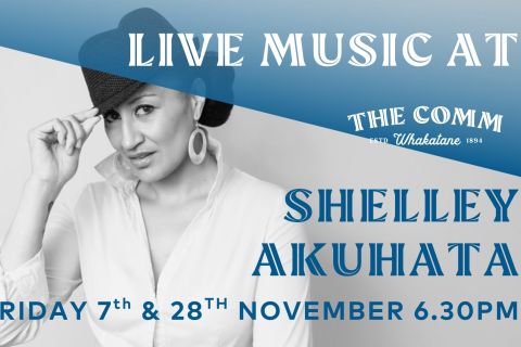  LIVE MUSIC – SHELLEY AKUHATA