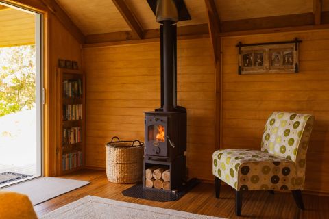 Seaside Escape Indoor Fire