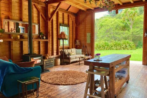 Barnie's cosy corner