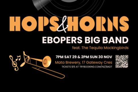 HOPS & HORNS - EBOPERS BIG BAND @ MATA TAPROOM