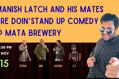 Latch & Friends Stand-Up Comedy at Mata Brewery