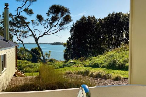 View from the bath Seaside Escape