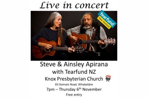 Live in Concert Steve and Ainsley Apriana with Tearfund 